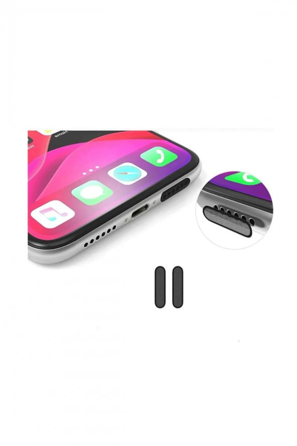 10 Adet Cep Telefonu Hoparlörü Için Toz Önleyici Sticker-telefon Hoparlör Koruyucu 1.6 Cm-2.2 Cm - 3