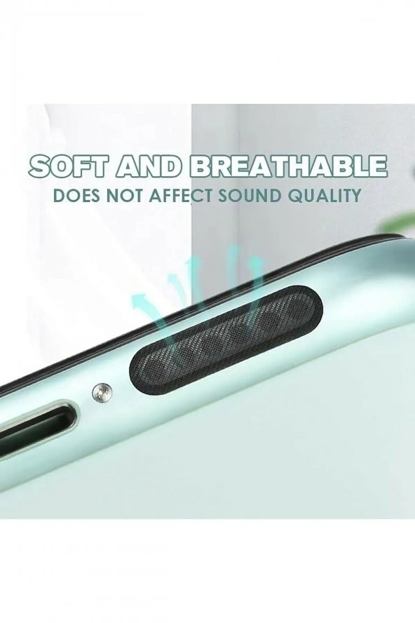 4 Adet Cep Telefonu Hoparlörü Için Toz Önleyici Sticker-telefon Hoparlör Koruyucu 1.6 Cm-2.2 Cm - 6