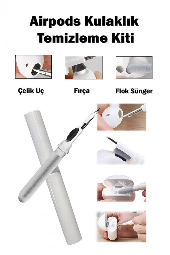 Bluetooth  Kulaklık Temizleme Kalemi - 4