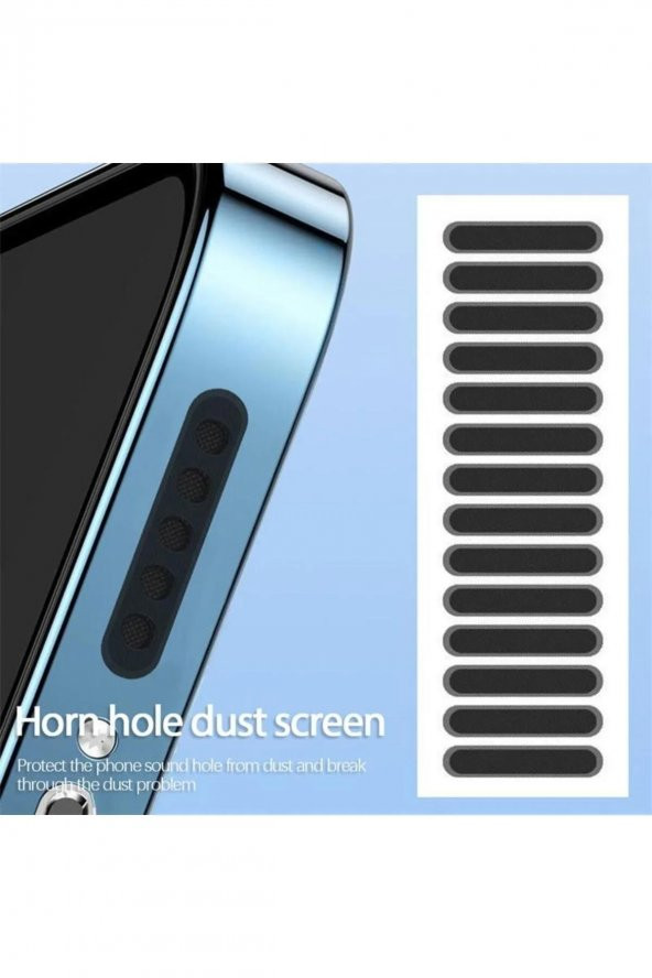 10 Adet Cep Telefonu Hoparlörü Için Toz Önleyici Sticker-telefon Hoparlör Koruyucu 1.6 Cm-2.2 Cm - 6