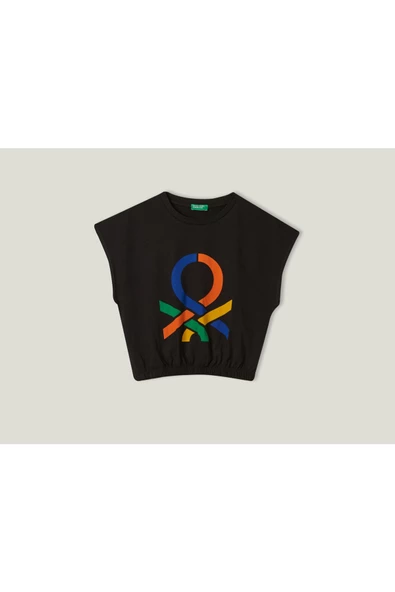 BENETTON KIZ ÇOCUK TİŞÖRT BNT-G288 TOP - 10