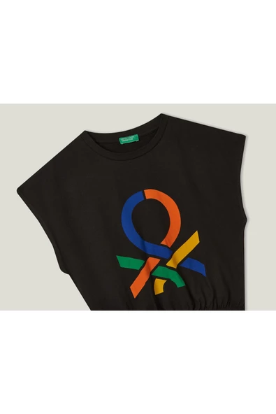 BENETTON KIZ ÇOCUK TİŞÖRT BNT-G288 TOP - 8