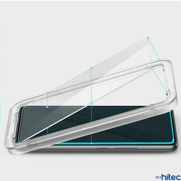 ScHitec Apple iPhone 13 5D Ekran Koruyucu Magic Kolay Uygulama Aparatlı - 6