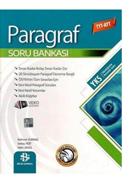 Tyt Ayt Paragraf Soru Bankası Bilgi Sarmal