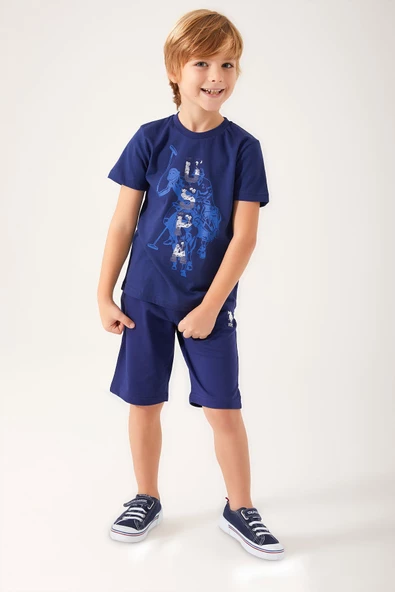 U.S. POLO ASSN. ERKEK GARSON BERMUDA TAKIM US1316-G - 7