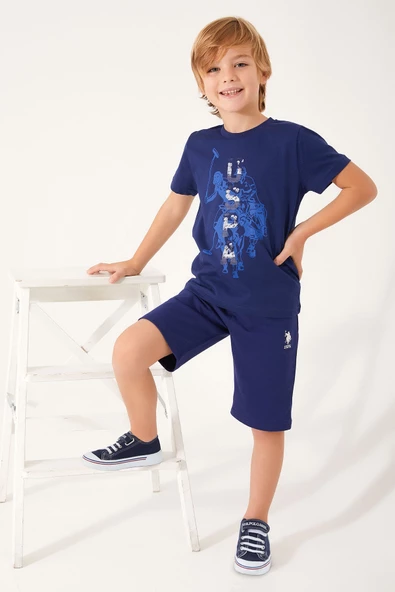 U.S. POLO ASSN. ERKEK GARSON BERMUDA TAKIM US1316-G - 11