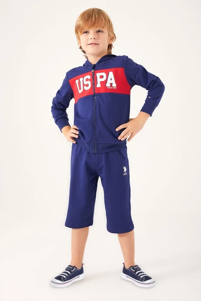 U.S. POLO ASSN. ERKEK GARSON BERMUDA TAKIM US1308-G - 12