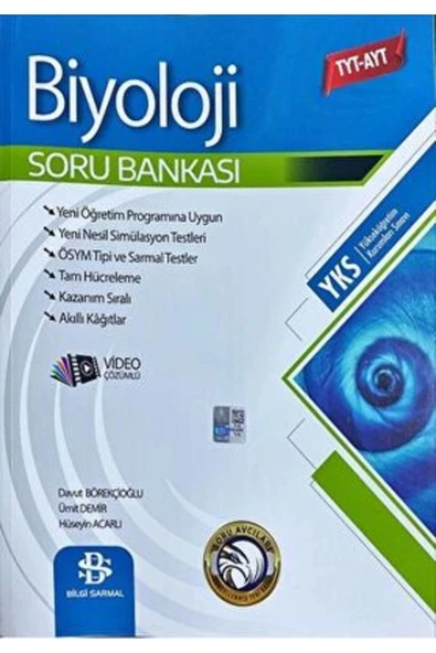 Tyt Ayt Biyoloji Soru Bankası Bilgi Sarmal