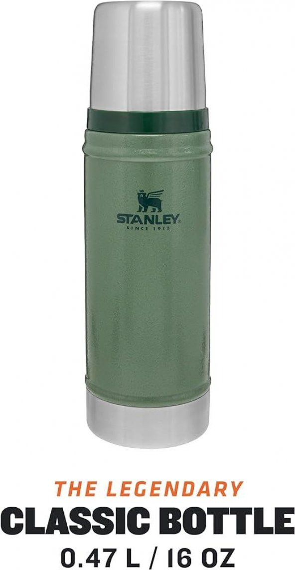 Stanley 0.47L Classic Legendary Bottle Hammertone Termos - 2