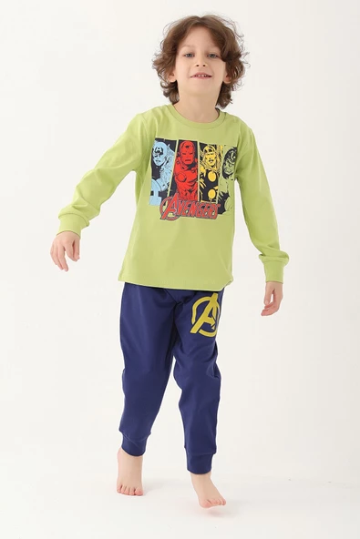 ROLYPOLY ERKEK ÇOCUK UZUN KOL PİJAMA TAKIM D4843-3 - 11