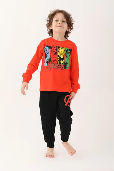 ROLYPOLY ERKEK ÇOCUK UZUN KOL PİJAMA TAKIM D4843-3 - 7