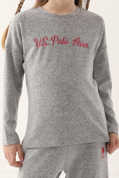 U.S. POLO ASSN. KIZ ÇOCUK EŞOFMAN TAKIMI US1639-G - 4