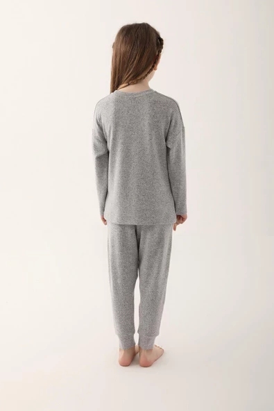 U.S. POLO ASSN. KIZ ÇOCUK EŞOFMAN TAKIMI US1639-G - 5