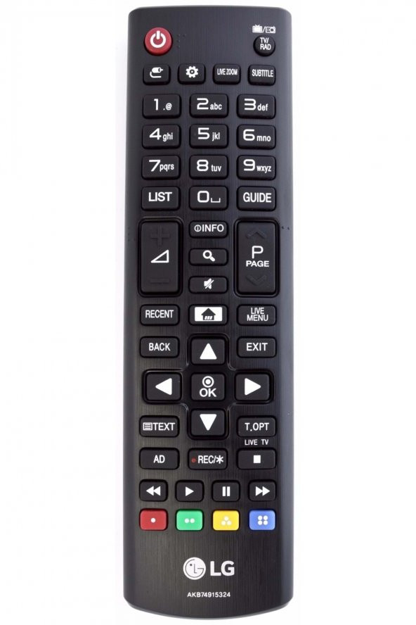 Lg Lcd Tv Kumandası - Info Tuşlu