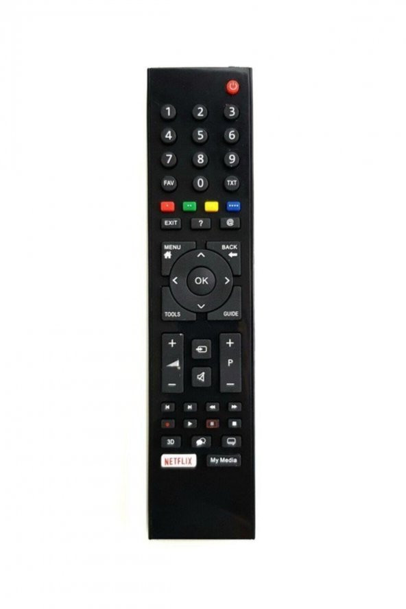 Beko Altus Grundig Smart Uyumlu Lcd Led Tv Televizyon Kumandası Netflix Tuşlu - 2
