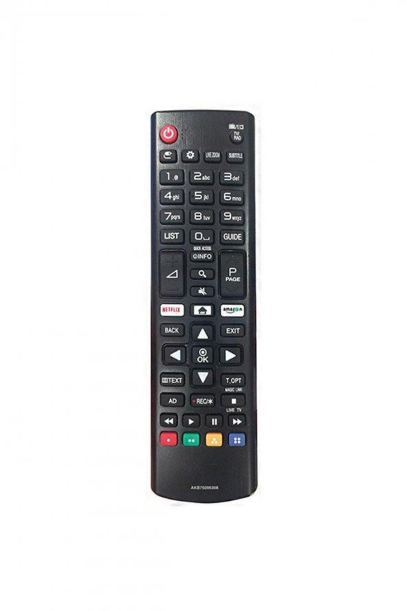 Akb75095308 Netflix-amazon Tuşlu Lcd Led Tv Kumanda