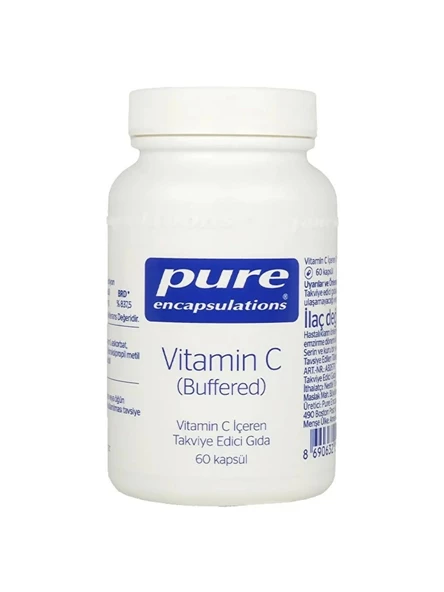Pure Encapsulations Vitamin C Buf Btl 60 Kapsül
