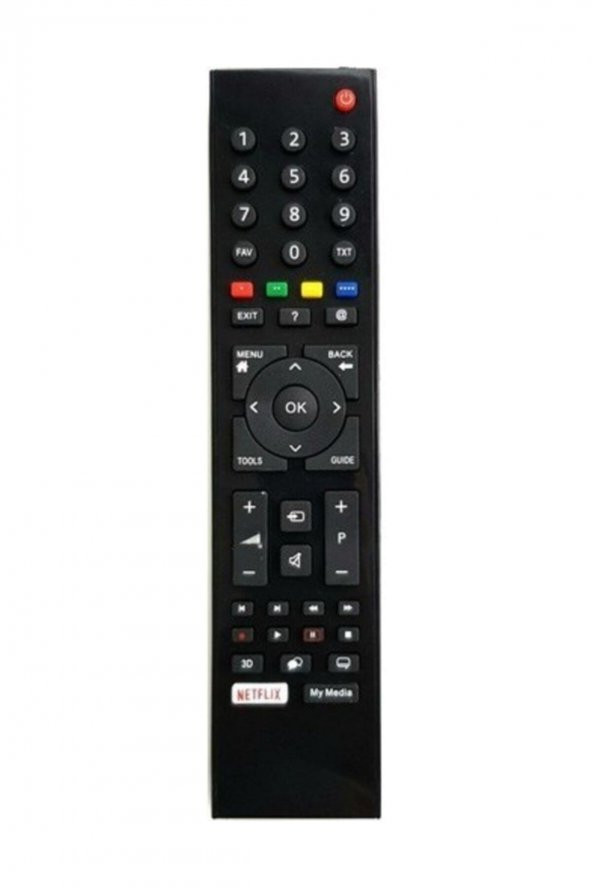 Arçelik Beko Netflix Tuşlu Smart Led Tv Uyumlu Kumanda - 1