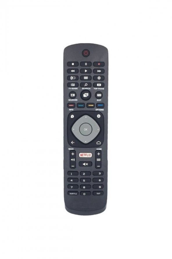 Philips 49pus6501/12 Uyumlu Klavyesiz Yedek Televizyon Kumandası - 1
