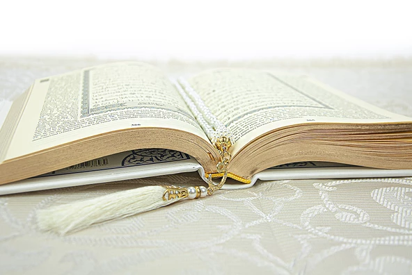 Fransızca Mealli Kuranı Kerim ve Seccade Seti - Resim 5