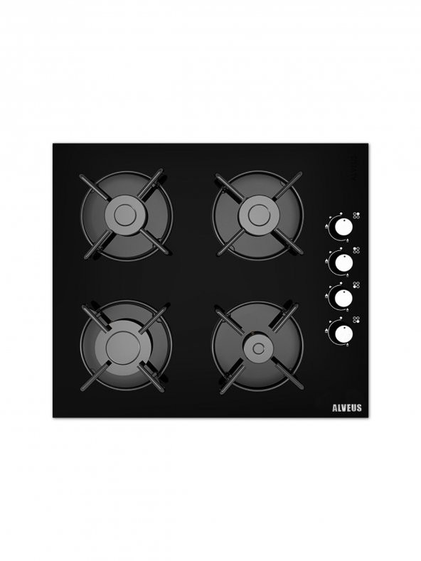 ALVEUS 615 INOX-SİYAH 3'LÜ ANKASTRE SET - 3