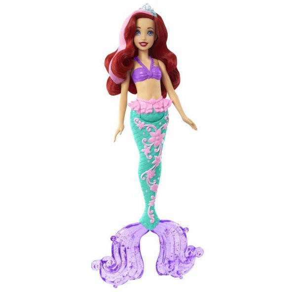 Mattel Disney Prenses Muhteşem Renk Değiştiren Saçlı Deniz Kızı Ariel HLW00, Saç Rengi Değişen Deniz Kızı