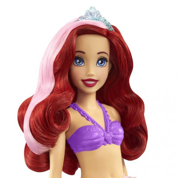 Mattel Disney Prenses Muhteşem Renk Değiştiren Saçlı Deniz Kızı Ariel HLW00, Saç Rengi Değişen Deniz Kızı - 4