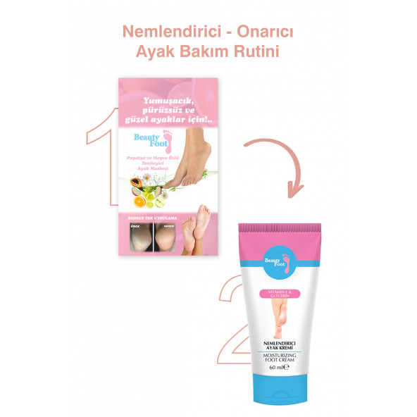 Beauty Foot Nemlendirici Ayak Bakım Kremi 60 ml - 5
