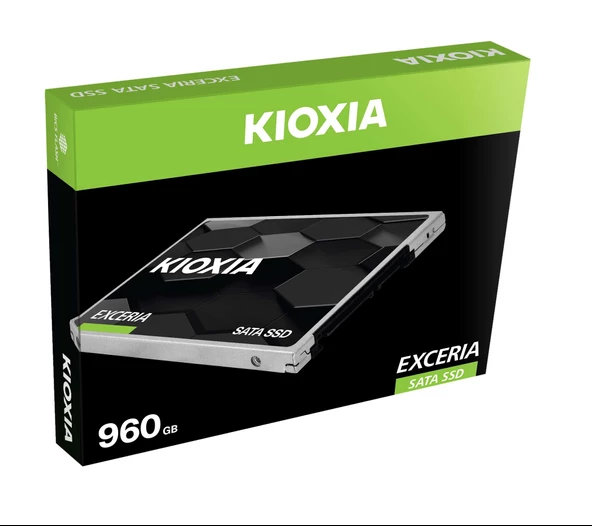 Kioxia 960Gb Exceria 555Mb-540Mb-S Sata3 2.5" 3D Nand Ssd (Ltc10Z960Gg8) Harddisk - 2