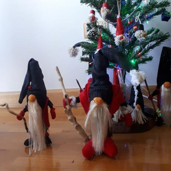 yeni yıl şans cücesi 28 cm - Resim 2