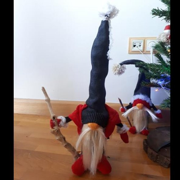 yeni yıl şans cücesi 28 cm - Resim 3