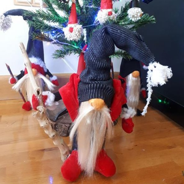 yeni yıl şans cücesi 28 cm - Resim 4