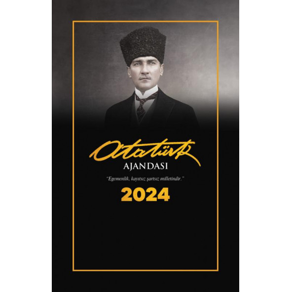 Kalpaklı 2024 Ataturk Ajandası