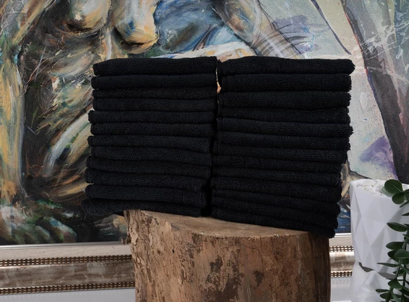 %100 Pamuk 1 Kilogram 30x30 Cm Havlu & Havlu Seti - 6