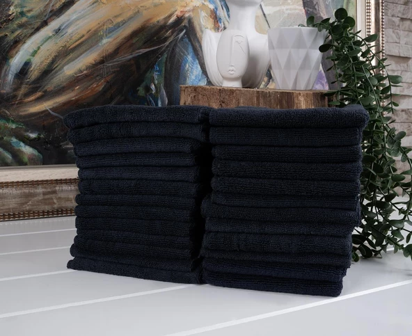 %100 Pamuk 1 Kilogram 30x30 Cm Havlu & Havlu Seti - 12