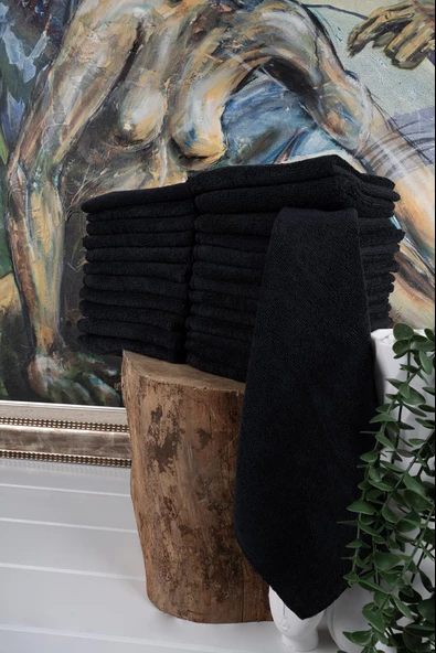 %100 Pamuk 1 Kilogram 30x30 Cm Havlu & Havlu Seti - 5