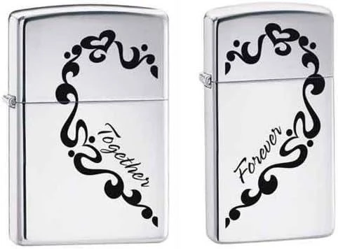 Zippo 0465 Together Forever Lighter 2'li Çakmak - 2