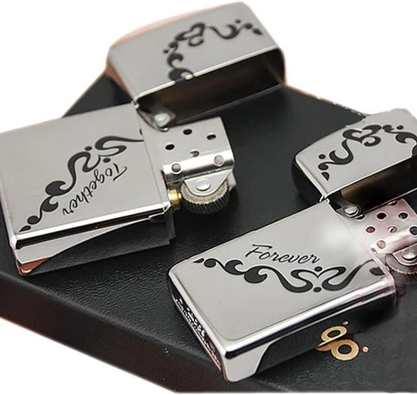 Zippo 0465 Together Forever Lighter 2'li Çakmak - 3