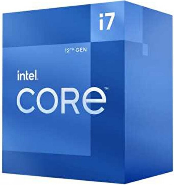 Intel Core i7 12700 2.10GHz 25MB Önbellek LGA1700 Soket UHD 770 Graphics 10nm Kutulu Box İşlemci