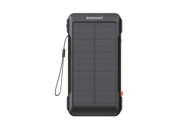 Sunowl SO600 Solar Powerbank, 10000 mAh, Led Işık - 2