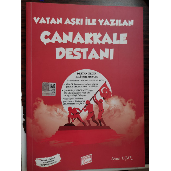 VATAN AŞKI İLE YAZILAN ÇANAKKALE DESTANI