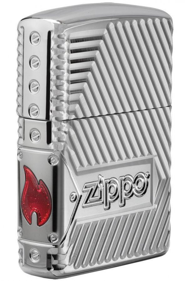 Zippo 29672 Zippo Bolts Design Lighter Çakmak