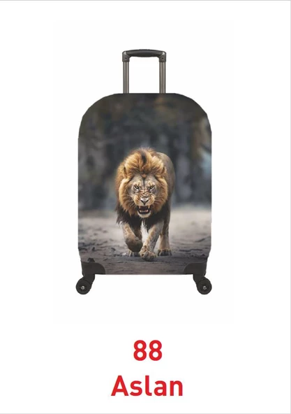 (My#88 Aslan) VALİZ İÇİN KILIF - 7