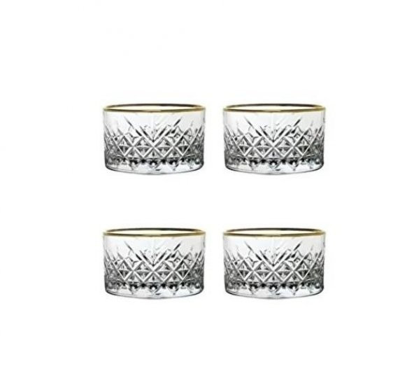 Paşabahçe 530040 4Lü Golden Touch Timeless Kase Takımı - 2