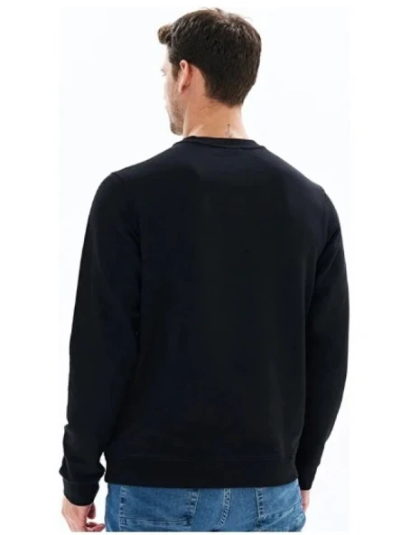 Columbia C1094 Erkek Büyük Beden İki İplik Sıfır Yaka Sweatshirt - 3