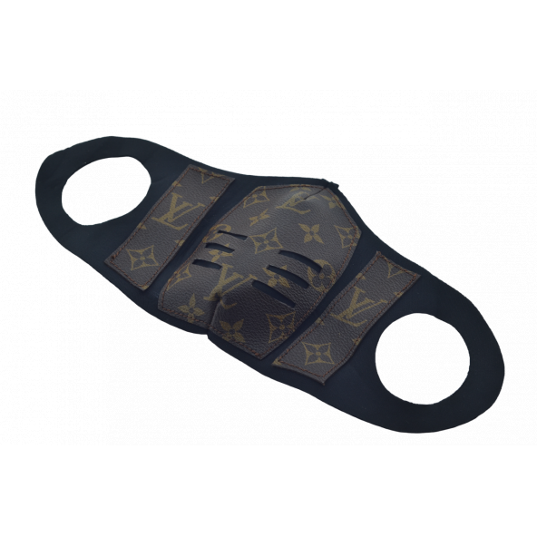 Deri Kahverengi Yüz Meskesi Hediye Çantalı - 4