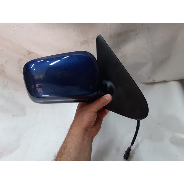 VOLKSWAGEN POLO 3 ELEKTRİKLİ SAĞ 1999-2002-DIŞ DİKİZ AYNASI rengi LACİVERT - 3