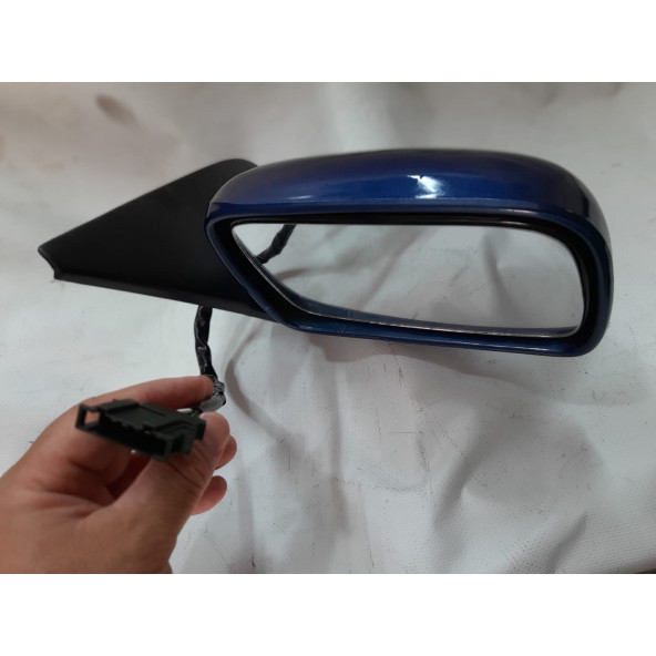 VOLKSWAGEN POLO 3 ELEKTRİKLİ SAĞ 1999-2002-DIŞ DİKİZ AYNASI rengi LACİVERT - 6