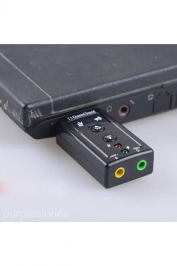 4506 7.1 3.5mm Usb Ses Kartı Mikrofon Kulaklık Harici - 4