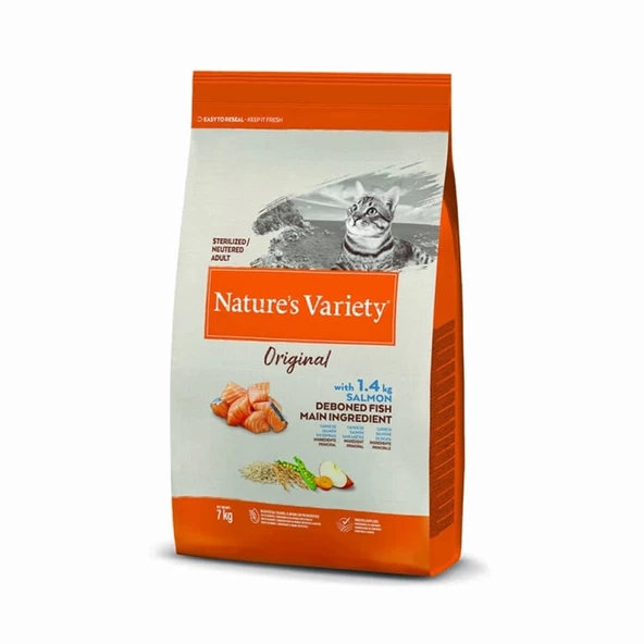 Nature's Variety Cat Sterilized Salmon 7 Kg ürün görseli